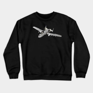 American A-10 Warthog Jet Aircraft Crewneck Sweatshirt